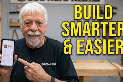New Woodworking Phone App Is Changing How I Work, Plus Awesome Bench Clamp Build