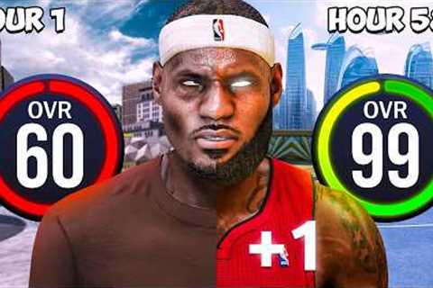LeBron James But Every DUNK is +1 ATTRIBUTE (60-99 Overall Evolution)