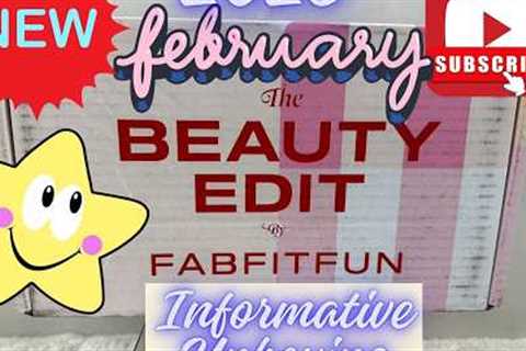 FabFitFun February 2026 Unboxing NEW Monthly Beauty Edit Box Fully Customizable + In‑Depth Breakdown