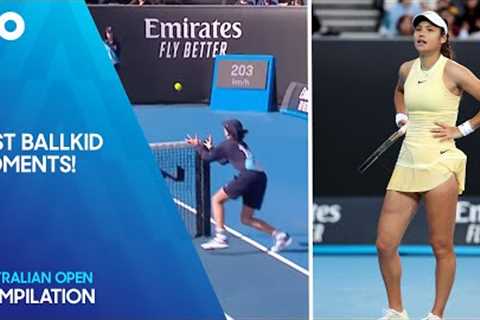 Greatest Ballkid Moments! | Australian Open 2024