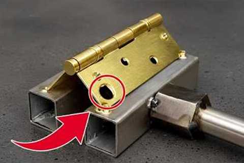 This invention could change everything! It transforms door hinges into million-dollar tools.