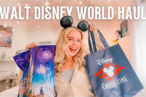 ULTIMATE Walt Disney World Haul! 🛍️ Disney Wish, Disney Cruise Line &amp; My FAVOURITE USA..