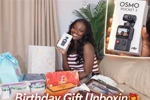 Unboxing My Birthday Gifts (I Wasn’t Ready 😭) 