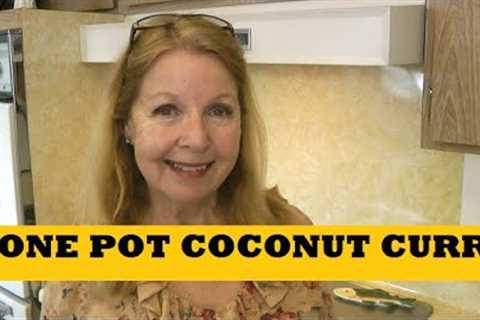One Pot Coconut Curry Rice With Vegetables...Vegan...Meal In A Bag