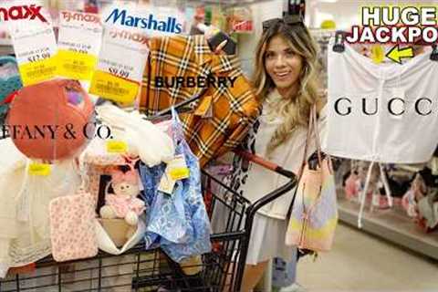 Shopping TJ Maxx Like It's Dollar Tree! INSANE $0.50–$1 Luxury Steals – Gucci Shirt, Burberry &amp; ..