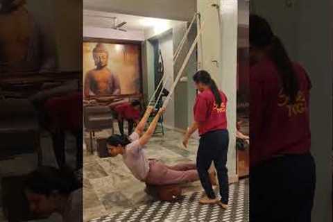 shoulder stretching || by lyengar method || #yogapostures #iyengaryoga  #yogaschool