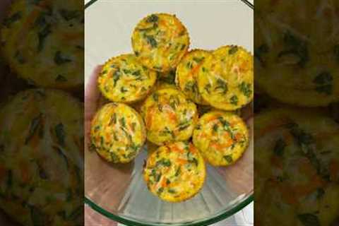 Egg Muffins Recipe #mom #momlife #motherhood #toddlers #baby #babyfood #cooking