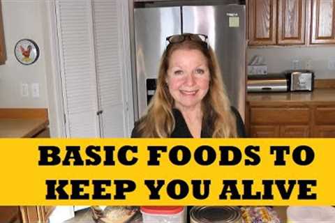 Food Storage For One Year...Basic Foods To Keep You Alive...LDS Mormon Church