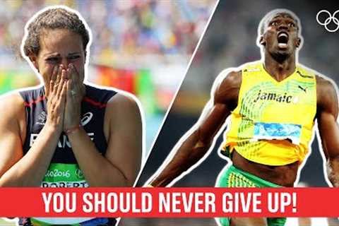 10 Athletes who proved you should NEVER give up!