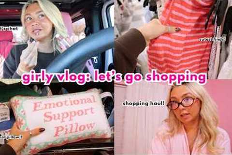SHOPPING VLOG🛍️✨: TJMAXX, HUGE Amazon Haul, Target, + more!