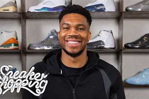 Giannis Antetokounmpo Goes Sneaker Shopping With Complex