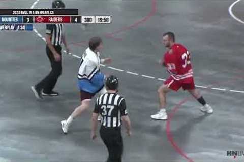 2023 RMLL Jr A Lacrosse Highlights - Wasson vs McChesney Fight