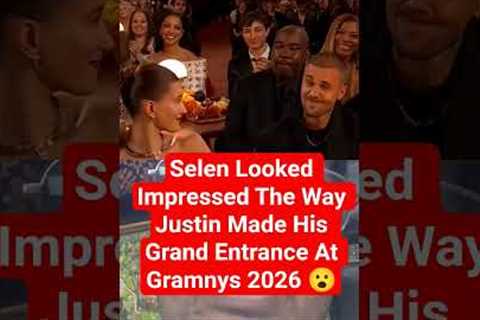 Fans Think Selena Looked Impressed 😮 By Justin’s Grand Entrance At GRAMMYs 2026!