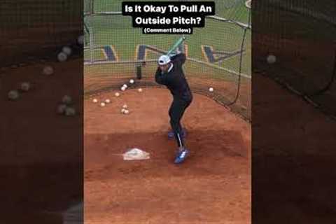 Many big-time power hitters pull outside pitches for home runs