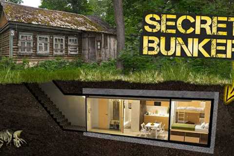 A two-year timelapse of building a secret bunker under a house in the Remote Forest