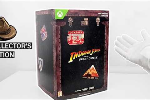 Unboxing Indiana Jones &amp; The Great Circle Collector's Edition &amp; Gameplay