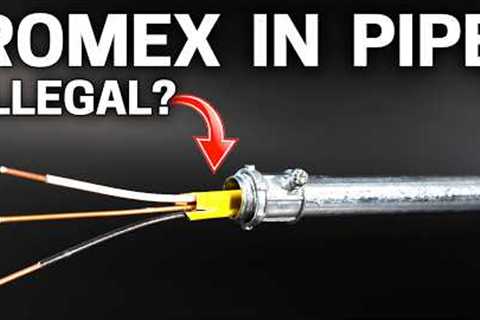 #1 DIY Electric Mistake - Can you use Romex Wire in Conduit?