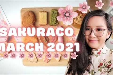 Sakura Themed Snacks!! | Sakuraco | March 2021