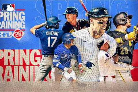 Best moments from 2026 Spring Training this weekend! ☀️ | MLB Highlights