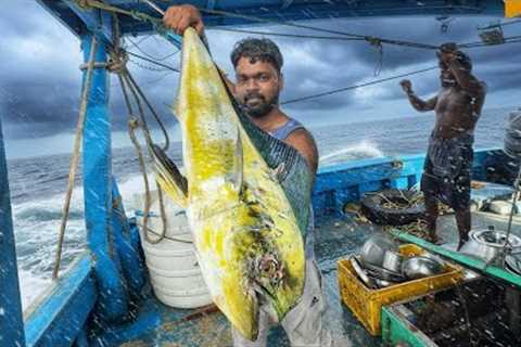 Day-01 | First Day Living in the Deep Sea | Cooking, Sleeping &amp; Tuna Fishing Adventure