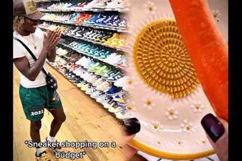 Sneaker shopping on a budget🙈🙈 #basketball #foryou