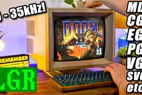 1985 NEC Multisync - A Holy Grail Vintage PC Monitor!