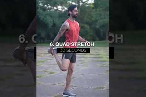 8 Simple Warmup Exercises For Runners #shorts