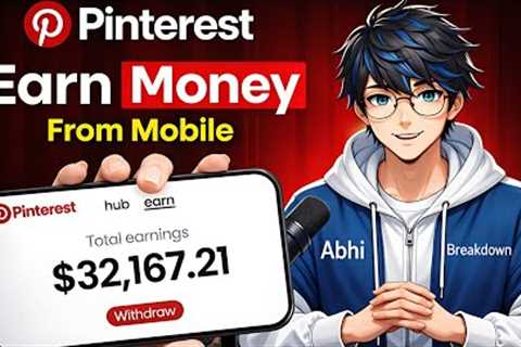 How to Earn money with Pinterest in Mobile | Pinterest Affiliate Marketing (Step By Step)