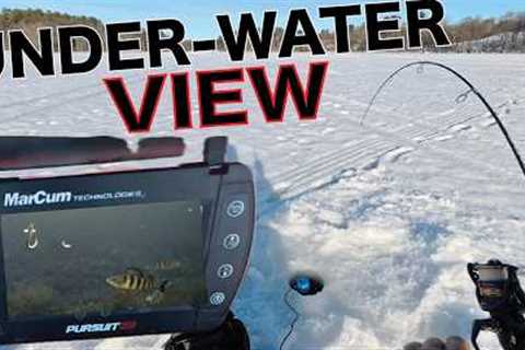 Ice Fishing New Waters With Marcum Persuit HD Underwater Camera!