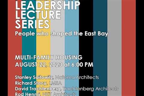 2023 Lecture Series: Multi-Family Housing
