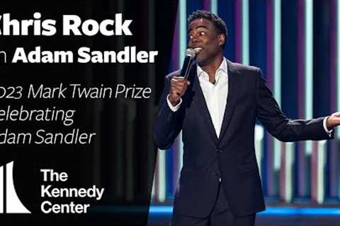 Chris Rock on Adam Sandler | 2023 Mark Twain Prize
