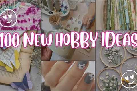 ♟️100 NEW HOBBY IDEAS FOR EVERYONE 🎨#hobbies #ideasforteens #teens