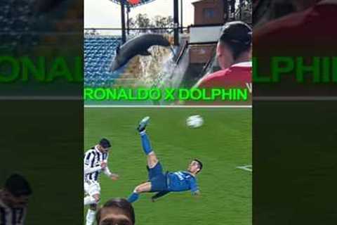 Cristiano Ronaldo Reacts to Unreal Dolphins Bicycle Kick 🤯🔥 #football #edit #ronaldo #football