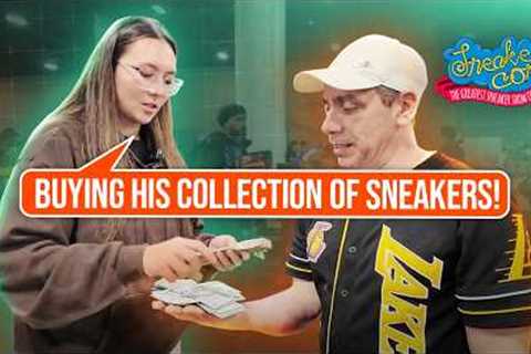 WE BOUGHT HIS ENTIRE COLLECTION AT SNEAKER CON FT LAUDERDALE 