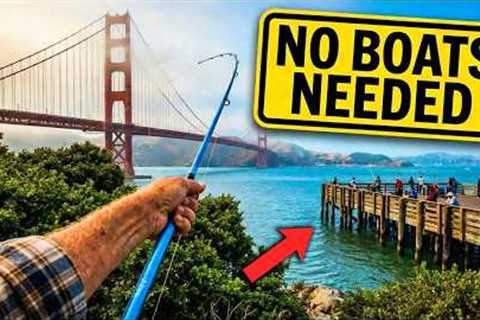 California Fishing Spots You Can Walk Into (No Boat Needed)