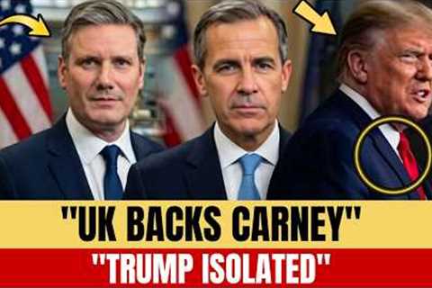 1 MIN AGO: UK Backs Carney's Defense Fund Play — Canada-Britain Alliance Stuns Trump Administration