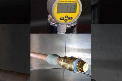 Testing Epoxy Putty Pipe Repair...