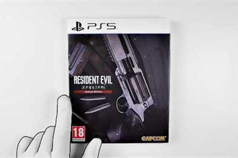 Resident Evil Requiem DELUXE EDITION PS5 Unboxing