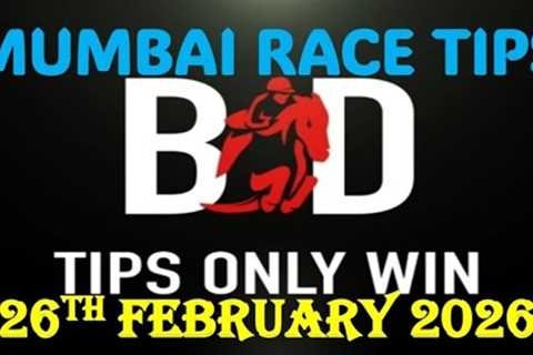 MUMBAI RACE TIPS | 26/02/2026 | MUMBAI HORSE RACING TIPS | HORSE RACING TIPS | RACE | (@TIPSONLYWIN)
