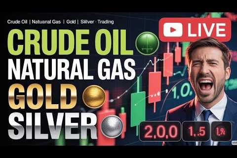 LIVE Commodity Market | Crude Oil, Natural Gas, Gold, Silver | MCX Real-Time Analysis