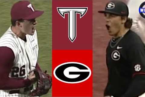 Troy vs #11 Georgia (Crazy!) | 2026 College Baseball Highlights
