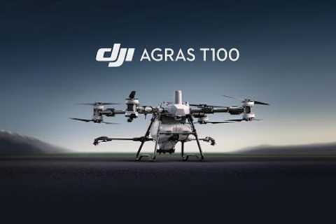 Introducing DJI Agras T100, a fully loaded flagship drone!