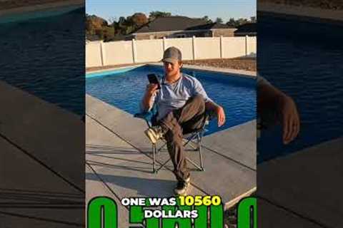 Stunning Pool Installation  cost