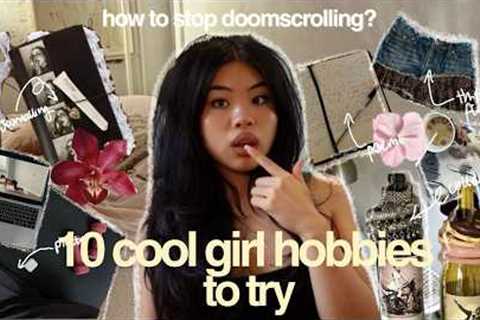 10 chic HOBBY IDEAS to do instead of DOOMSCROLLING