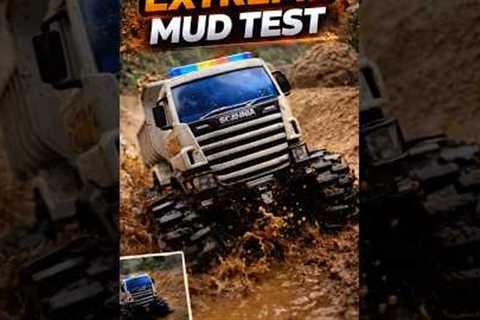 RC Monster Truck EXTREME Mud Test 💥 Ultimate Off-Road Water Challenge! #rcracing