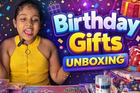 🎉 Birthday Gifts Unboxing | So Many Surprises! 🎁✨