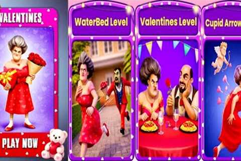 Scary Teacher 3D - New Update New Special Chapter | Valentines | New Levels Gameplay