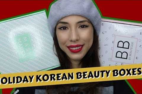 Beauteque Monthly Holiday Boxes!! | Korean Beauty Gift Idea