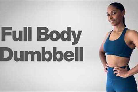 20 minute Full Body Dumbbell Strength & Tone Workout you can do DAILY!