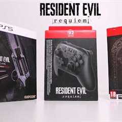 Unboxing RESIDENT EVIL 9 REQUIEM (PS5, Switch 2, Pro Controller) + Fortnite skin